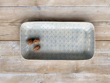 Wonki Ware Large Tray Patterned - Warm Grey