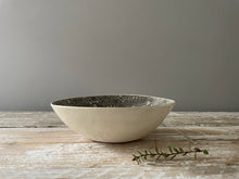 Wonki Ware Medium Pebble Salad Bowl - Patterned Charcoal