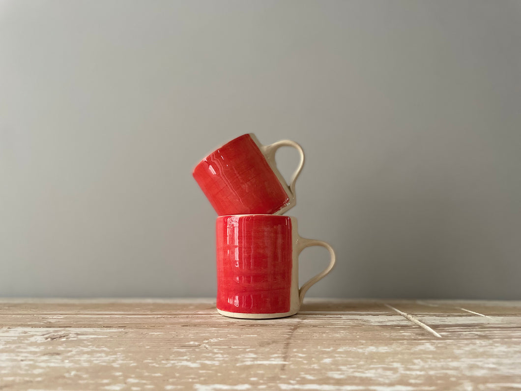 Wonki Ware Espresso Mug Red