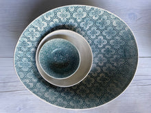 Wonki Ware Large Pebble Salad Bowl - Marine