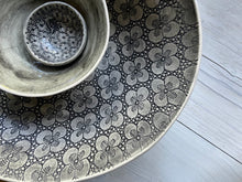 Wonki Ware Large Pebble Salad Bowl - Charcoal