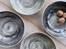 Breakfast Bowls - Set of 1 - Plain Wash Charcoal