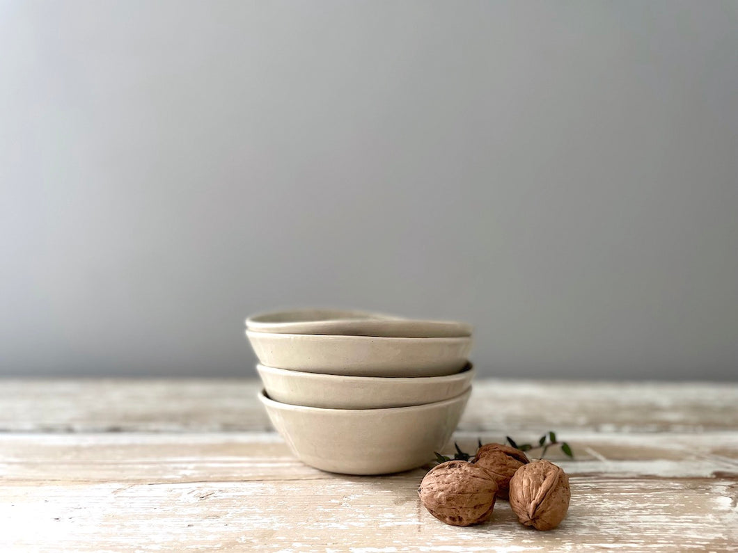 Breakfast Ware Breakfast Bowls - Set of 4 - Plain Wash Charcoal – Wonki Ware UK