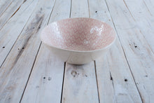 Deep Pasta Bowl - Patterned Pink