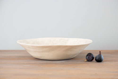 Wonki Ware 2 Piece Salad Bowl Set - Warm Grey Patterned