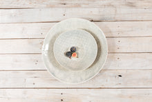 Wonki Ware Salad Bowl Large - Duck Egg Patterned