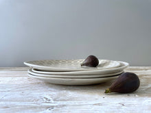 Wonki Ware Dinner Plates 28cm - Patterned Warm Grey - Set of 4