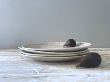 Wonki Ware Dinner Plates 28cm - Patterned Warm Grey - Set of 4