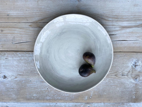Wonki Ware Dinner Plate 28cm - Plain Warm Grey Wash