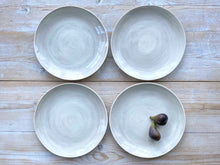 Wonki Ware Dinner Plates 28cm - Plain Duck Egg Wash - Set of 4