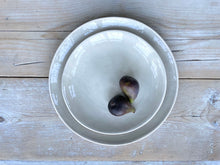Wonki Ware Side Plates 23cm - Plain Wash Warm Grey - Set of 4